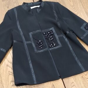 Black Embellished Jacket